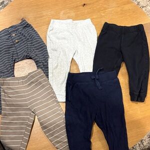 5 Kids Assorted Color Pants size 18 months